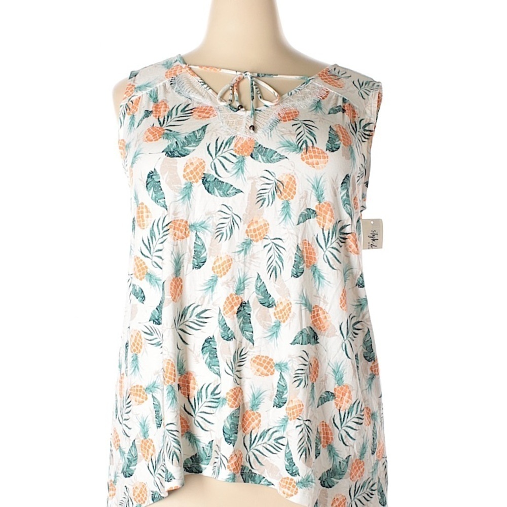 Tropical Pineapple Top